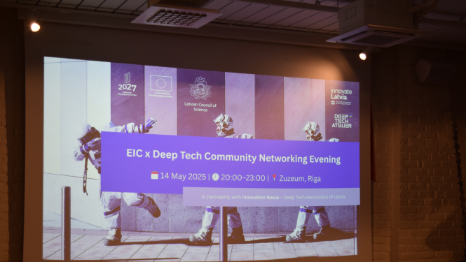 EIC x Deep Tech kopienas vakars