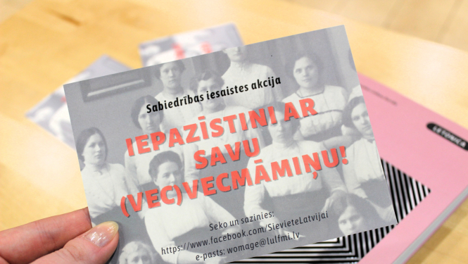 FLPP projekts par sievietes lomu Latvijas vēsturē