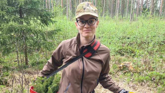 jaunā zinātniece Laura Ķēniņa