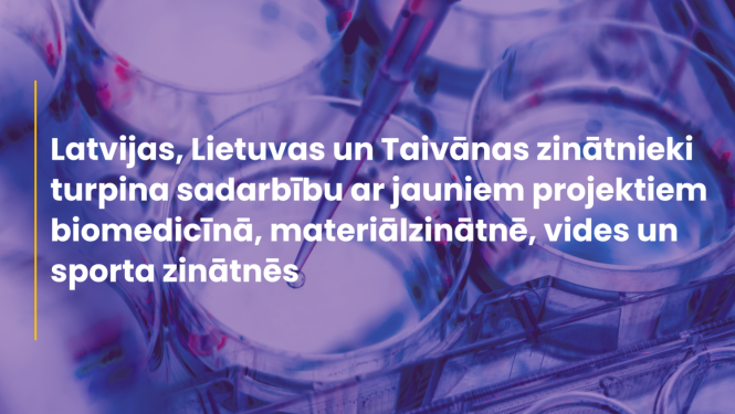 Latvijas, Lietuvas un Taivānas sadarbības