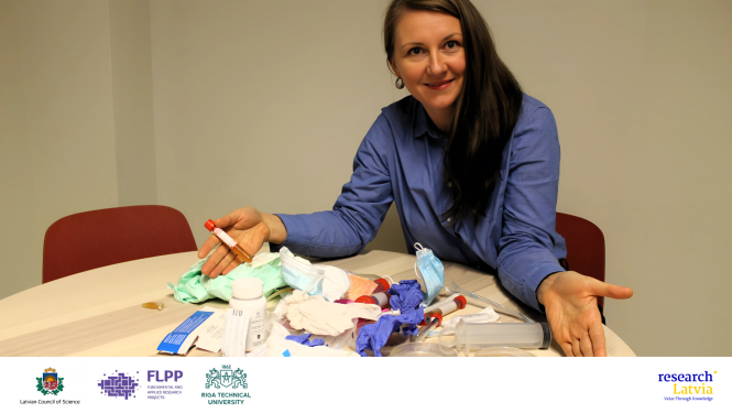 FLPP Projekta vadītāja, Vides aizsardzības un siltuma sistēmu institūta profesore Jūlija Gušča
