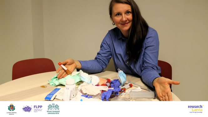 FLPP Projekta vadītāja, Vides aizsardzības un siltuma sistēmu institūta profesore Jūlija Gušča