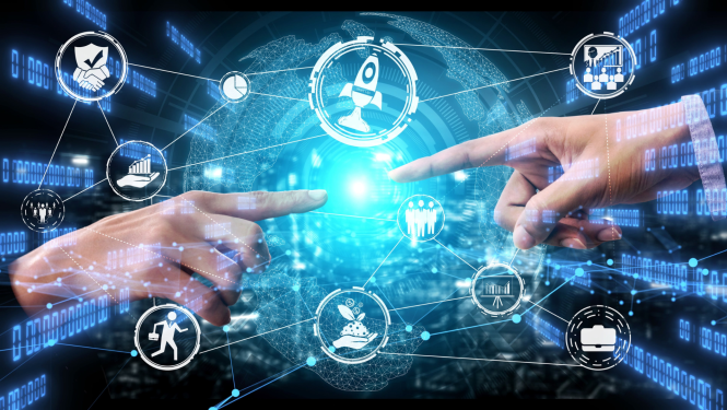 Viizualizācija par uzņēmējdarbības inovācijām, radošumu un sadarbību