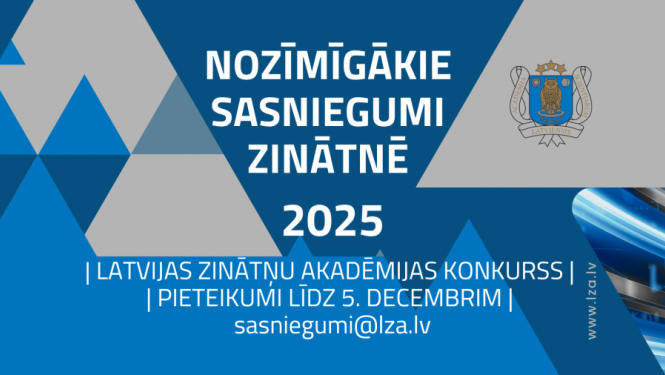 LZA nozīmīgākie sasniegumi zinātnē