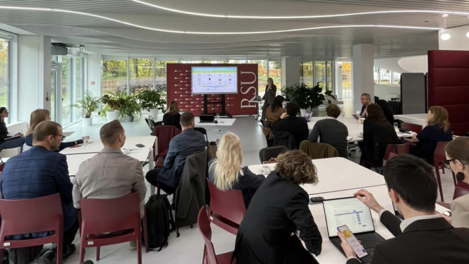 Pasākums par "Apvārsnis Eiropa" Rīgas Stradiņa universitātē