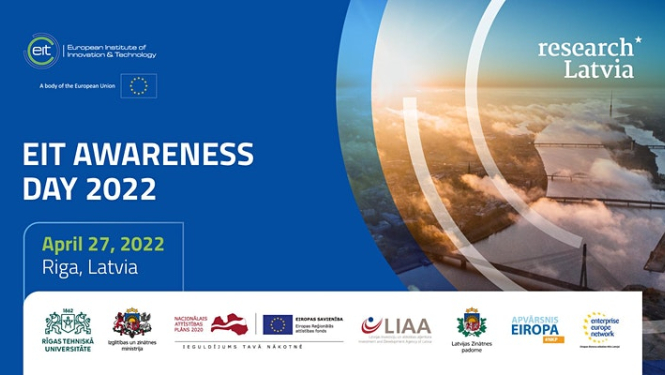 «EIT Awareness Day 2022» iepazīsti Latvijas inovāciju ekosistēmas attīstību