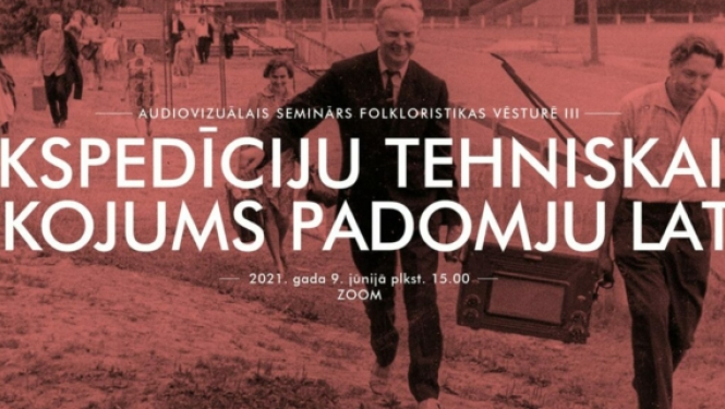 9. jūnijā notiks seminārs “Ekspedīciju tehniskais aprīkojums Padomju Latvijā”