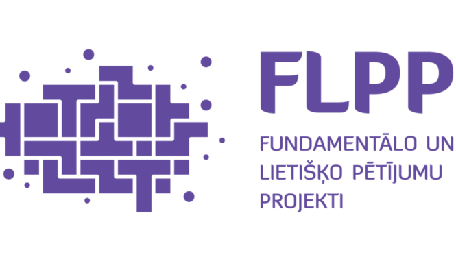 Fundamentālo un lietišķo pētījumu projekti (FLPP) logo