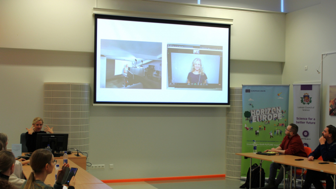 Apvārsnis Eiropa pasākums ar EPP granta ieguvēju no Igaunijas