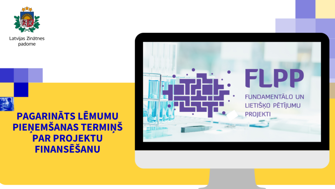 Fundamentālo un lietišķi pētījumu projekta pieteikumi 