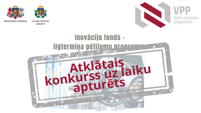 Uz laiku apturēta EM VPP Inovāciju fonds