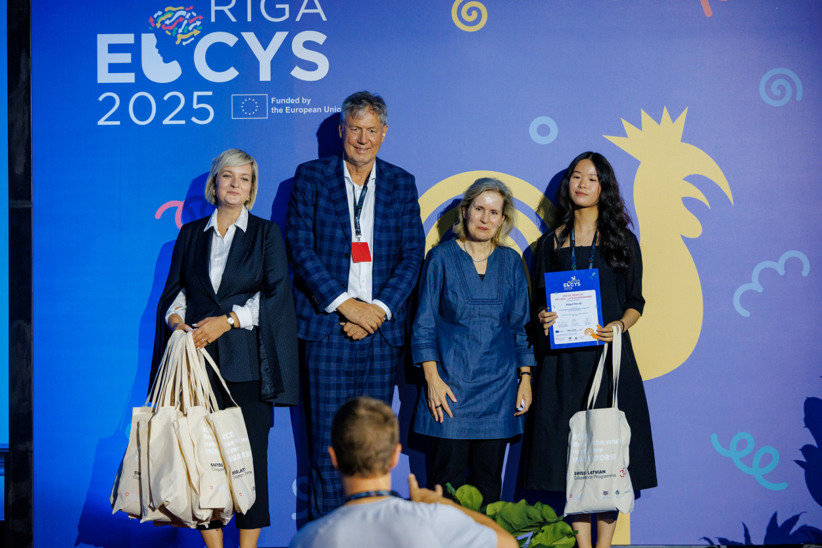 EUCYS2025 Rīgā apbalvošanas ceremonija