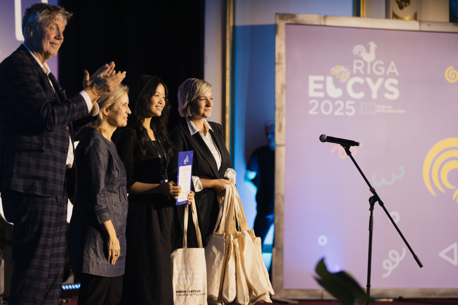 EUCYS2025 Rīgā apbalvošanas ceremonija