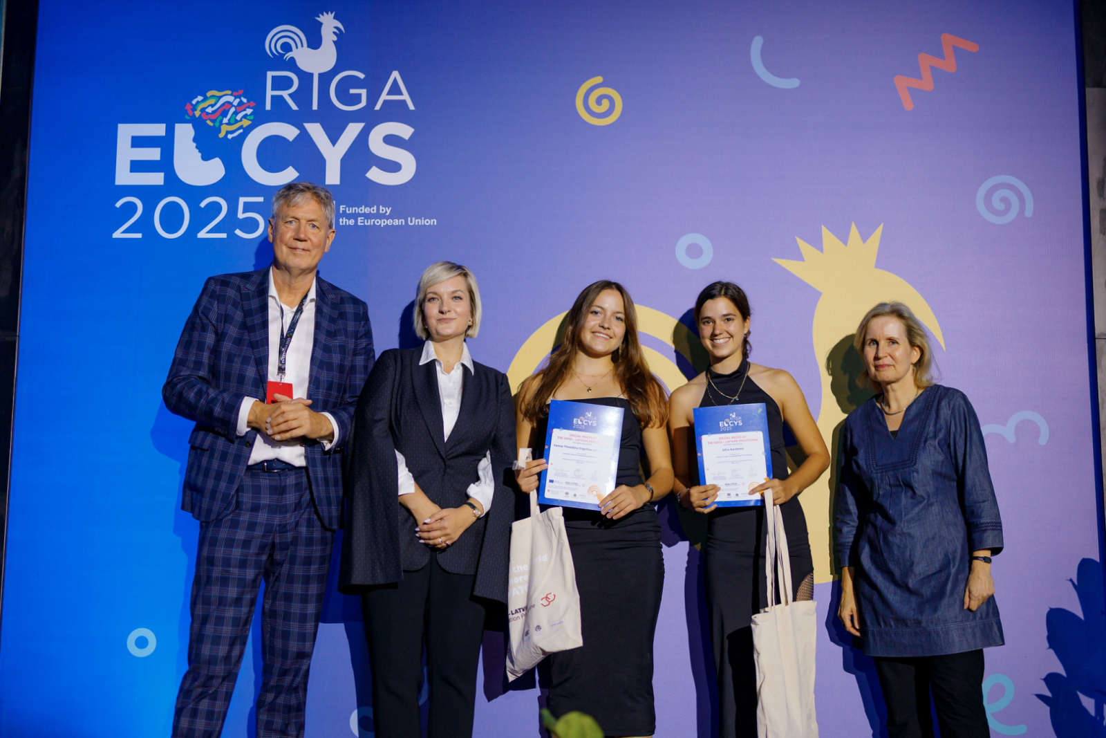 EUCYS2025 Rīgā apbalvošanas ceremonija