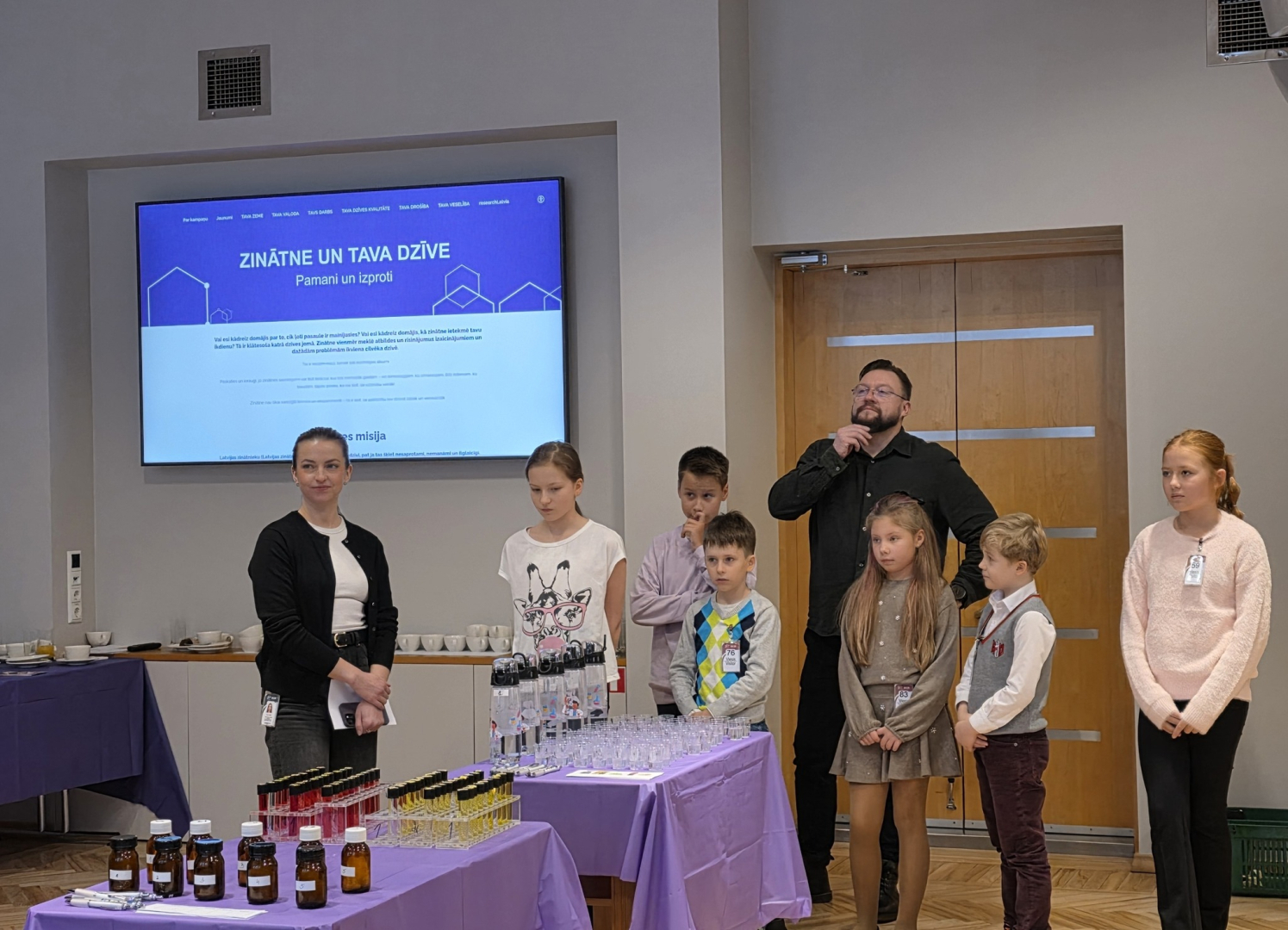 kampaņas “Zinātne un Tava dzīve” pasākums