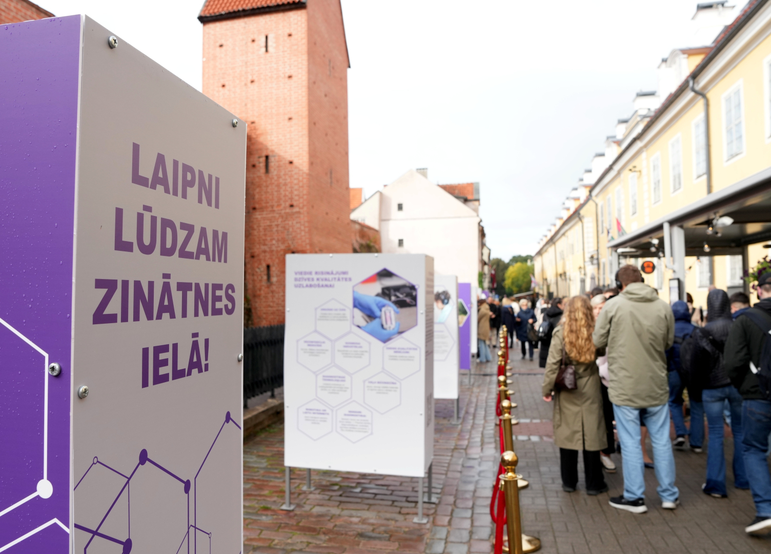 Zinātnes ielas atklāšana 2025