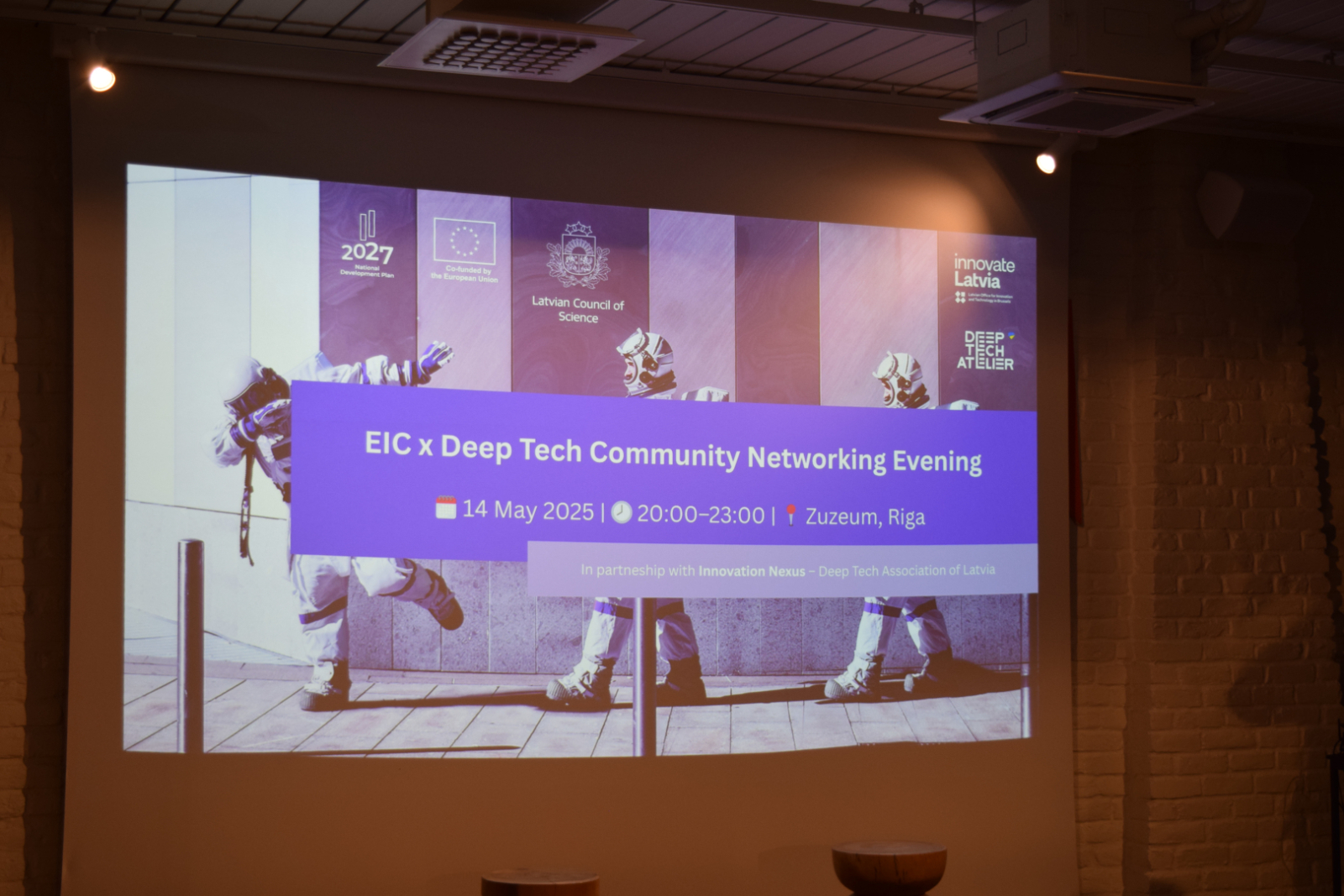 EIC x Deep Tech kopienas vakars