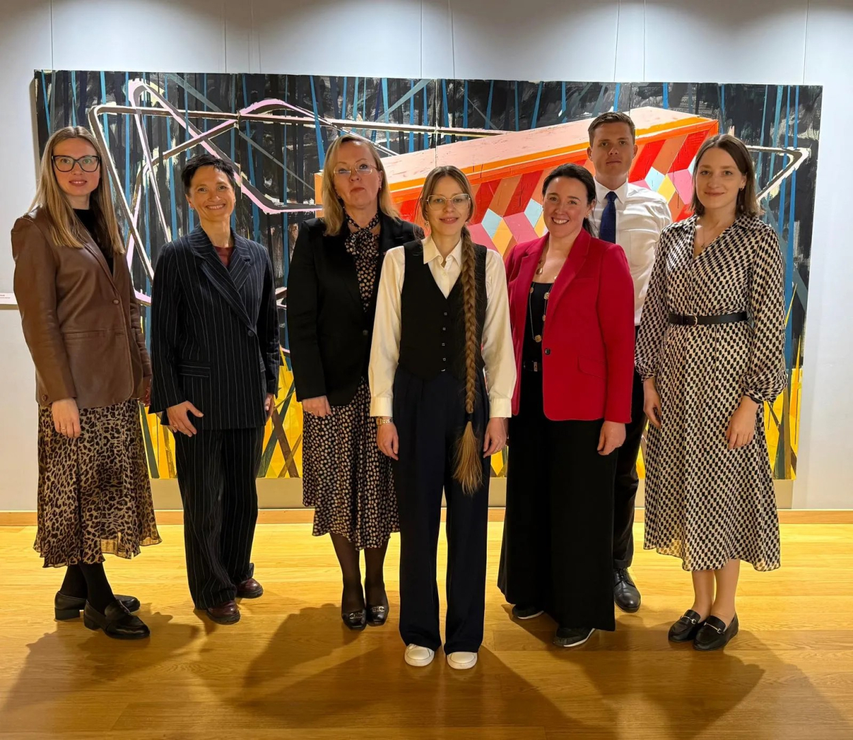 EUCYS 2025 bioekonomikas balvas ieguvēja Evita Mārtinsone Briselē