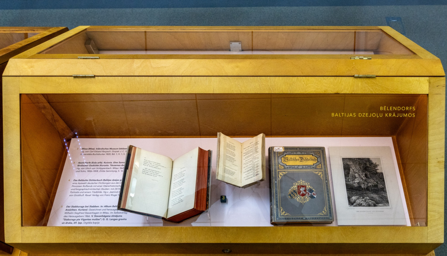 Bēlendorfs Baltijas dzejoļu krājumos. Latvijas Nacionālā bibliotēka