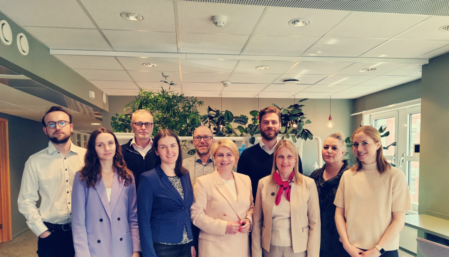 Semināra dalībnieku kopīgais foto