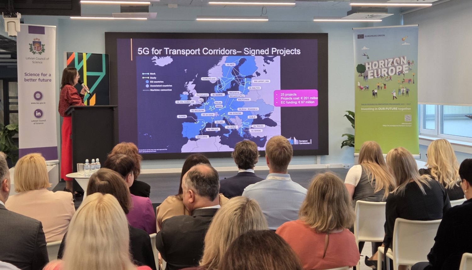 HaDEA direktores Marinas Zanki tikšanās ar Latvijas pētniecības un inovāciju ekosistēmas pārstāvjiem