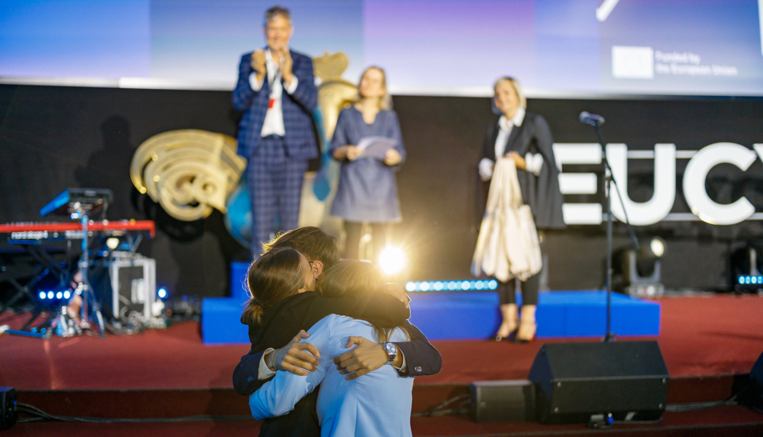 EUCYS2025 Rīgā apbalvošanas ceremonija