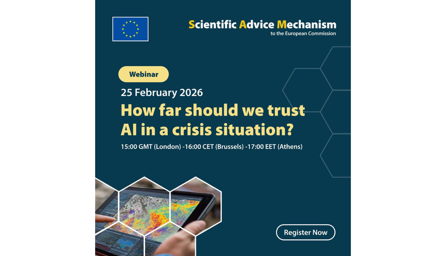 Tiešsaistes seminārs "Mākslīgais intelekts krīzes situācijās"