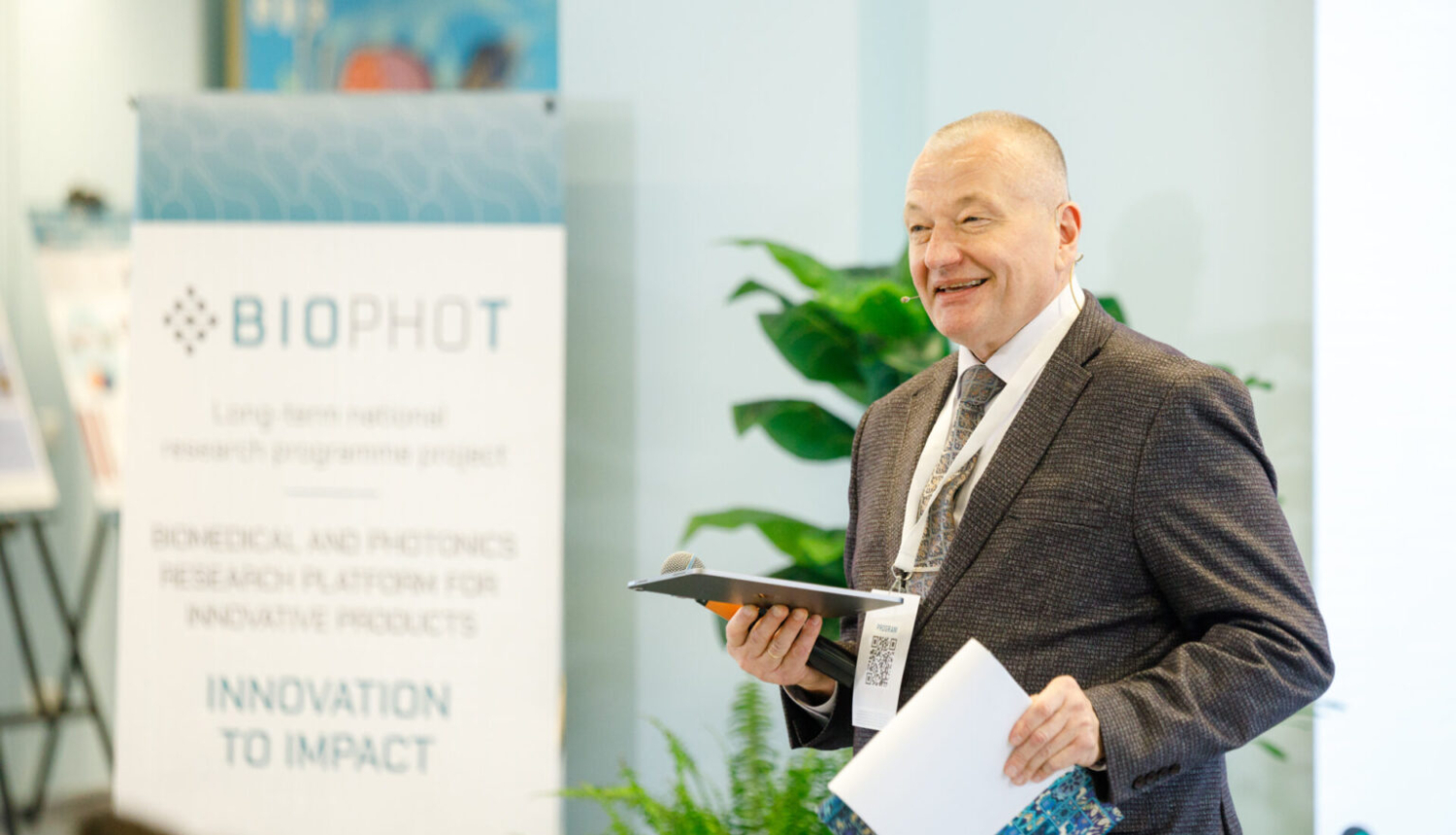 BioPhoT Platformas vadītājs Osvalds Pugovičs