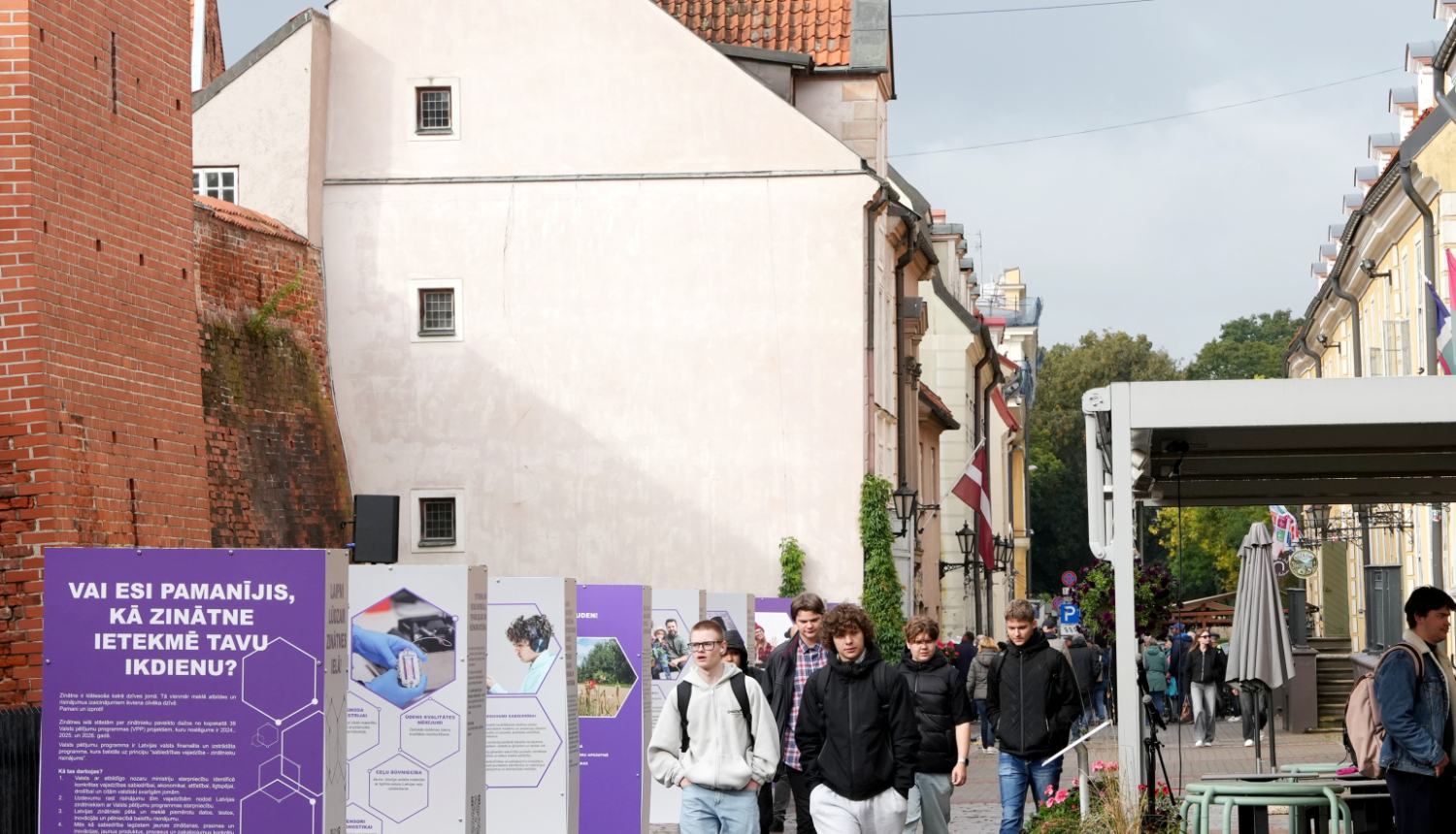 Zinātnes ielas atklāšana 2025