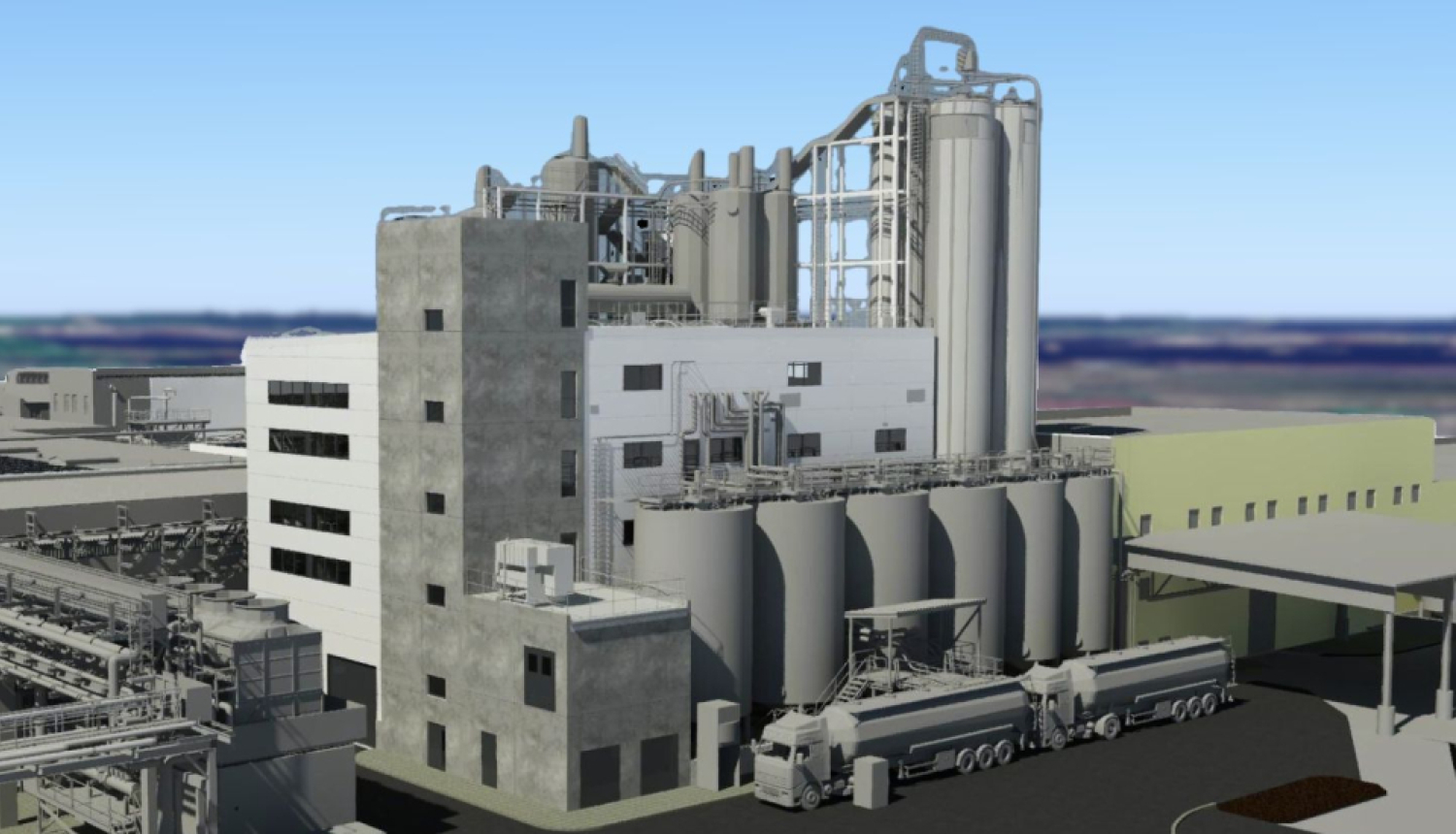 Latvijas Finieris_sveķu rūpnīca