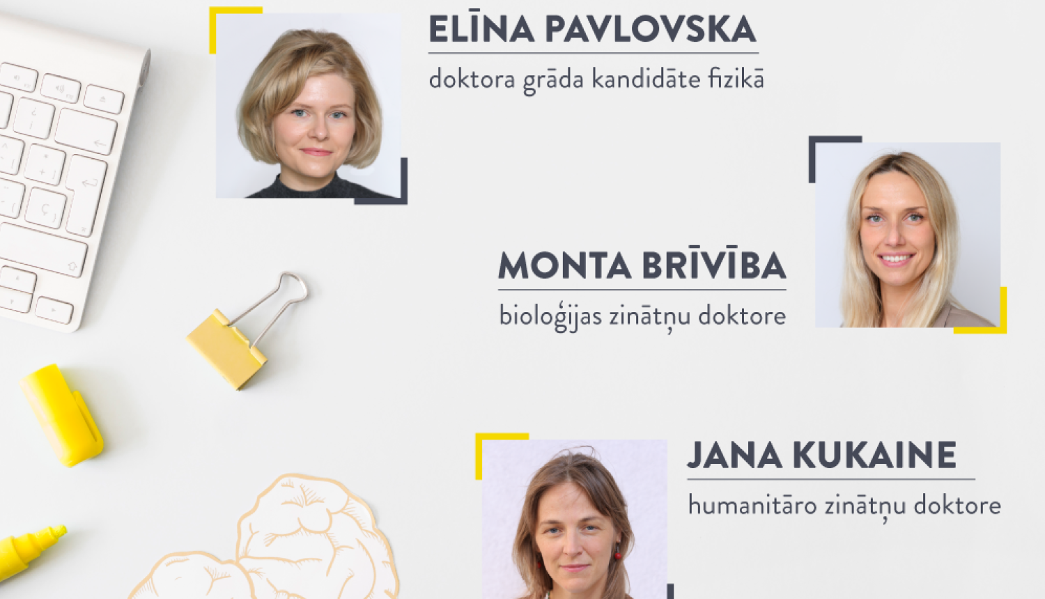 LV portāla vizualizācija ar Baltijas stipendijas sievietēm zinātnē laureātēm