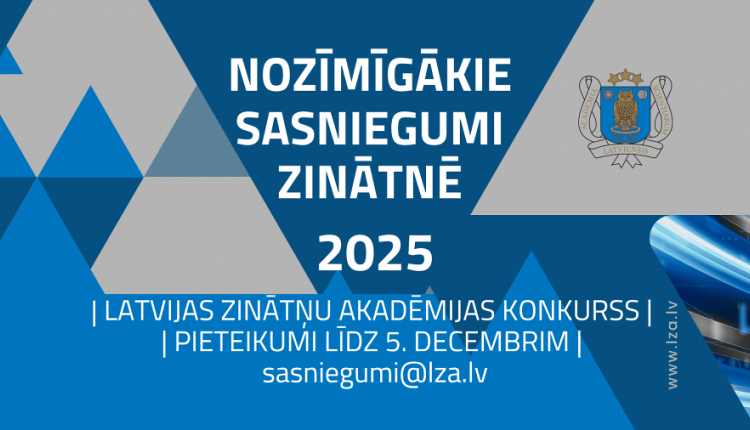 LZA nozīmīgākie sasniegumi zinātnē