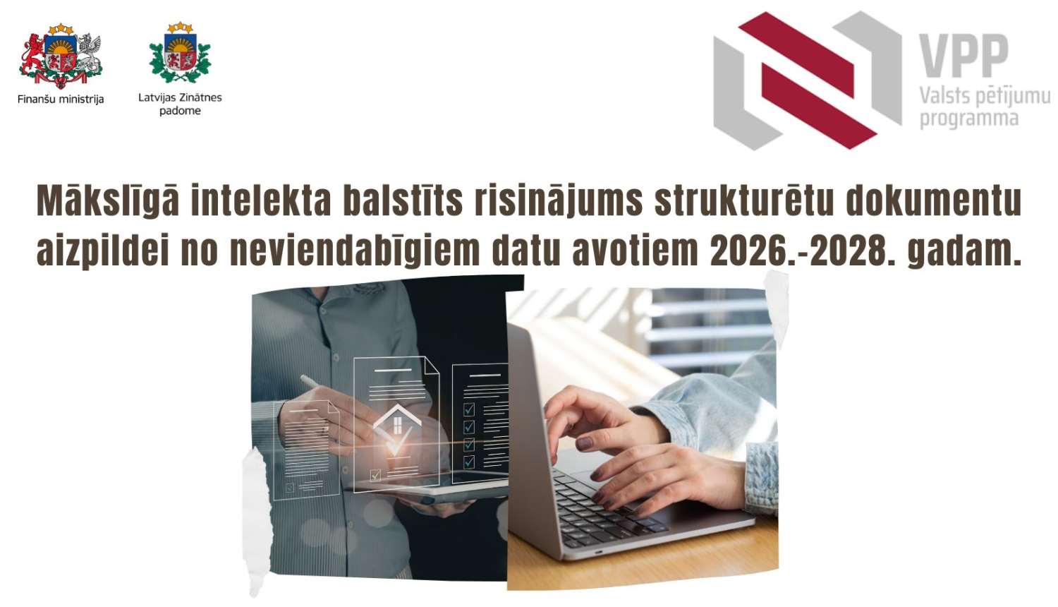 Finanšu ministrijas VPP par mākslīgā intelekta risinājumiem dokumentu apstrādā
