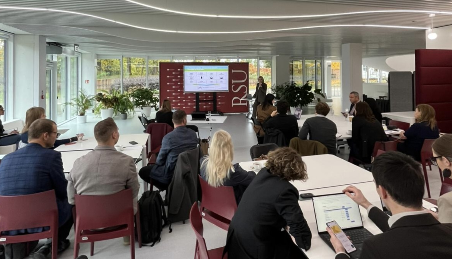 Pasākums par "Apvārsnis Eiropa" Rīgas Stradiņa universitātē