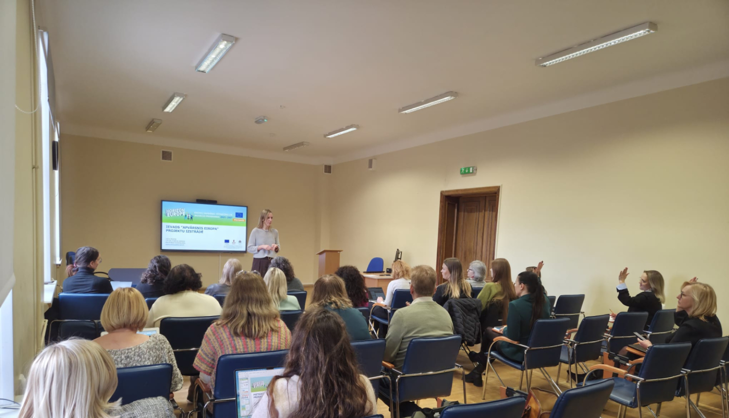 Apmācības “Apvārsnis Eiropa” programmas jaunajiem dalībniekiem RTU Liepājas akadēmijā