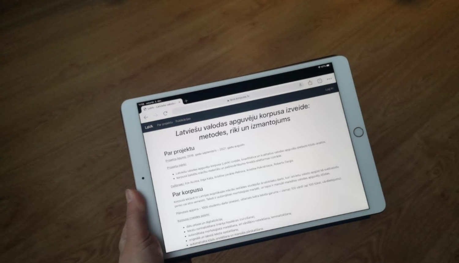 Mākslīgā intelekta laboratorijā top unikāls latviešu valodas apguvēju korpuss