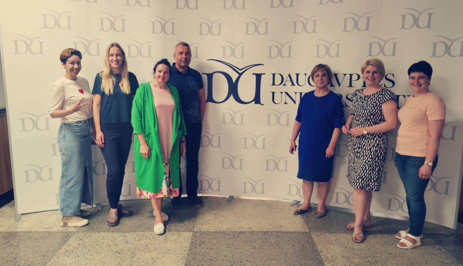 Latvijas Zinātnes padomes Apvārsnis Eiropa Nacionālā kontaktpunkta eksperti kopā ar Apvārsnis Eiropa dalībniekiem Daugavpilī