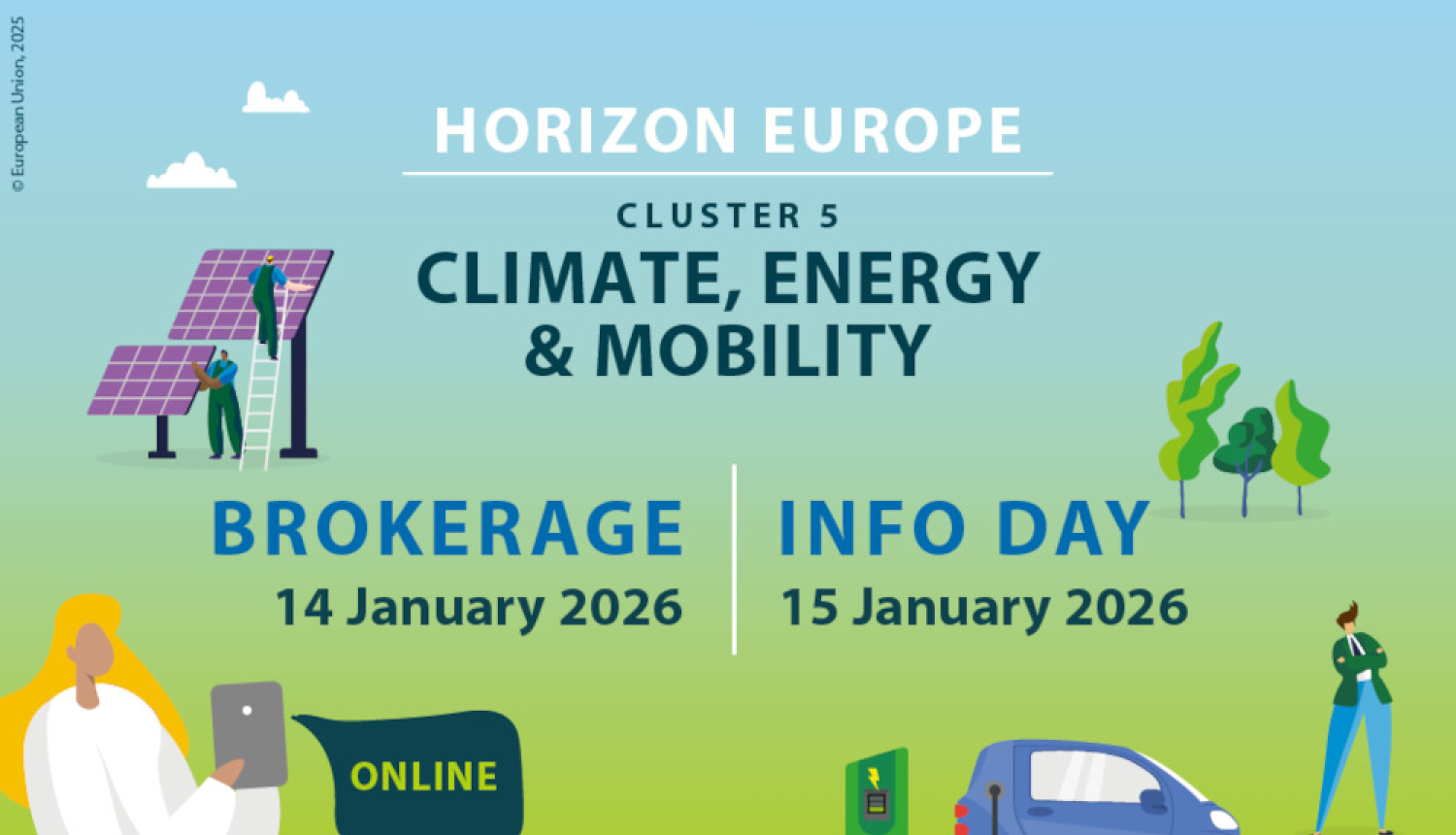 "Apvārsnis Eiropa" 5. klastera informācijas diena