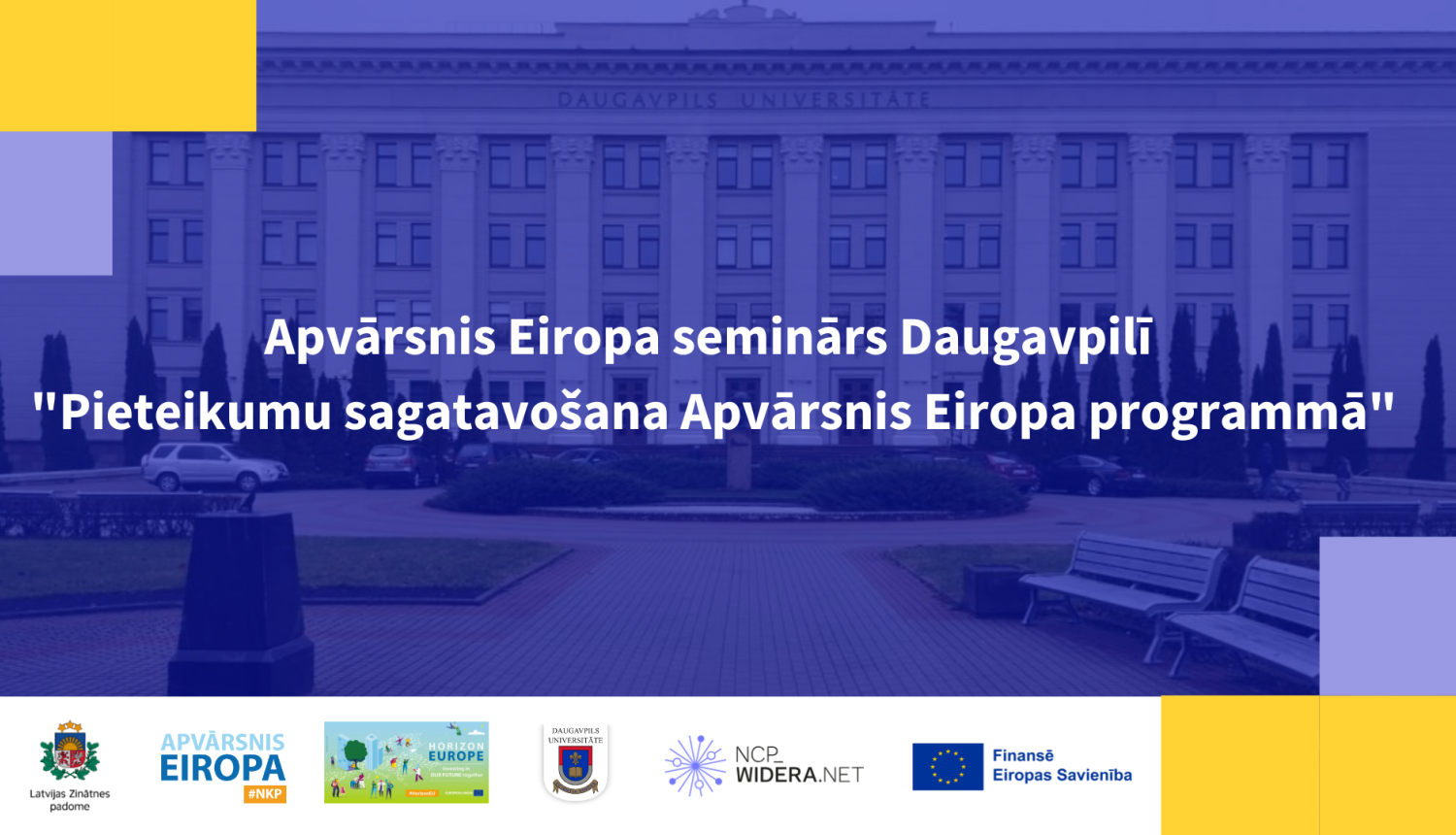 Apvārsnis Eiropa dosies uz Daugavpili