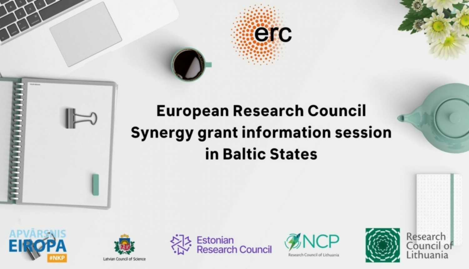 Aicinām uz informācijas dienu par Eiropas Pētniecības padomes Synergy grant shēmu