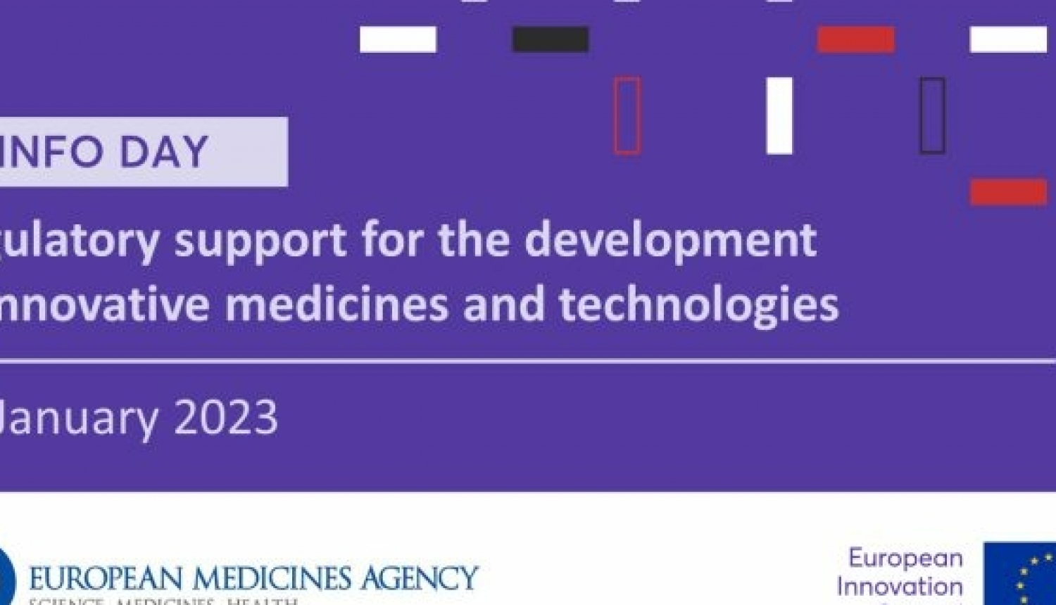 EIC – EMA informācijas diena: regulatīvais atbalsts inovatīvu zāļu un tehnoloģiju izstrādei