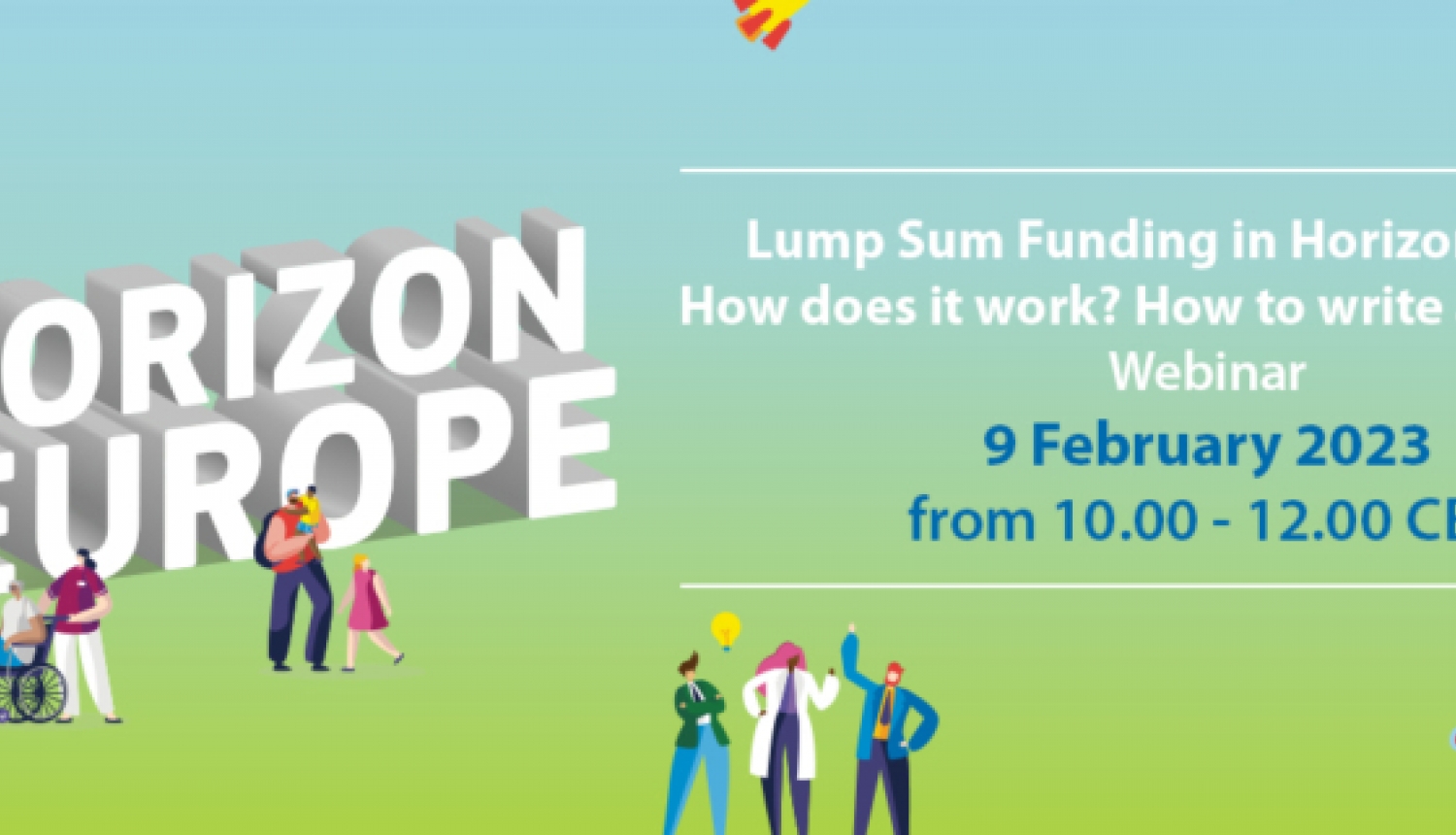 Informācijas diena par Lump Sum Apvārsnis Eiropa