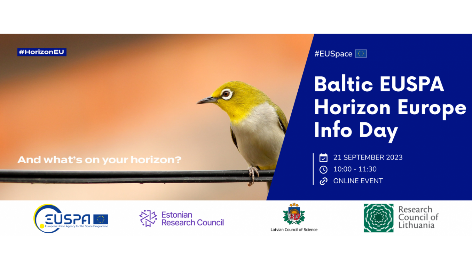 Baltic EUSPA Horizon Europa Info Day