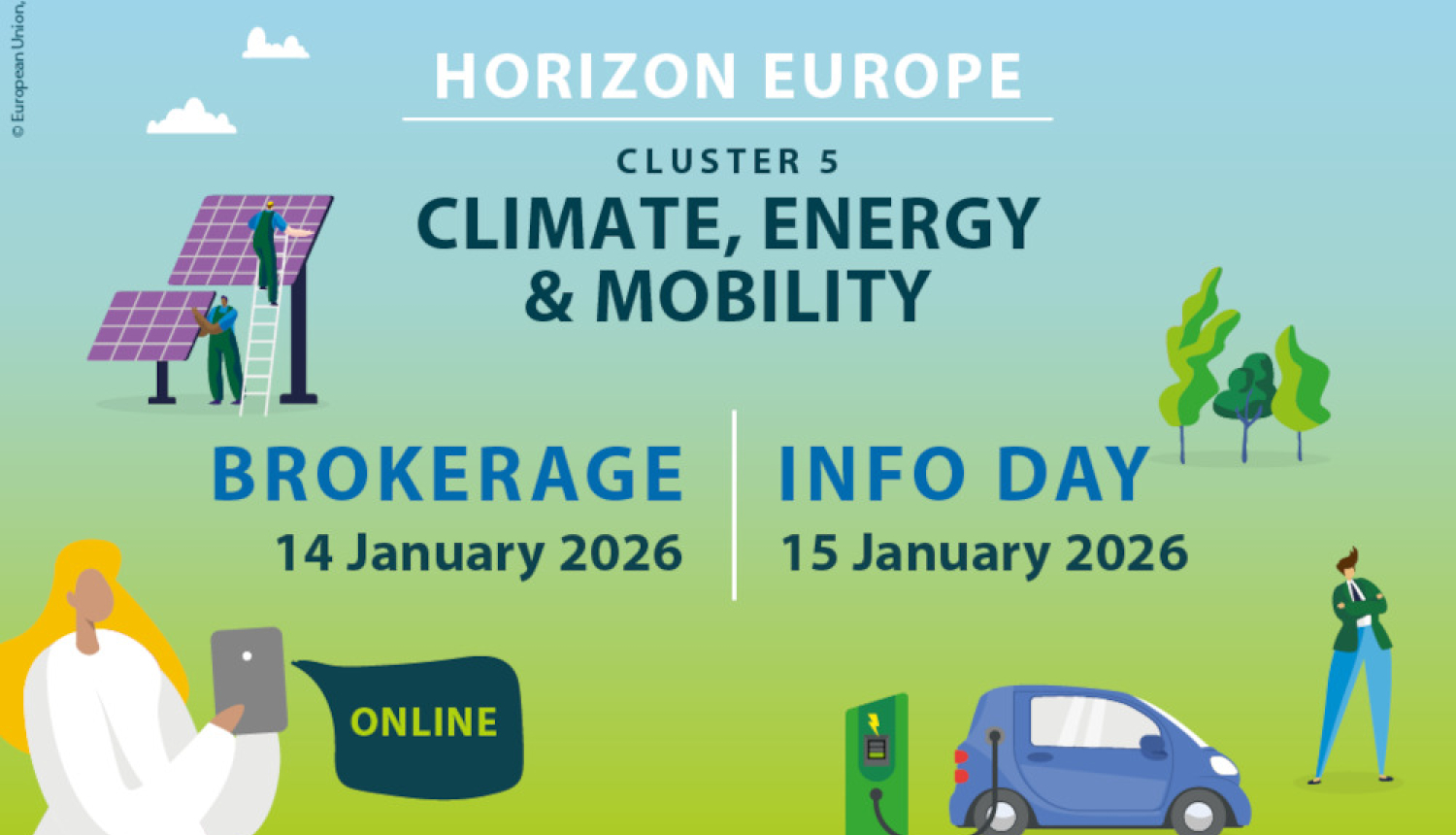 "Apvārsnis Eiropa" 5. klastera informācijas diena